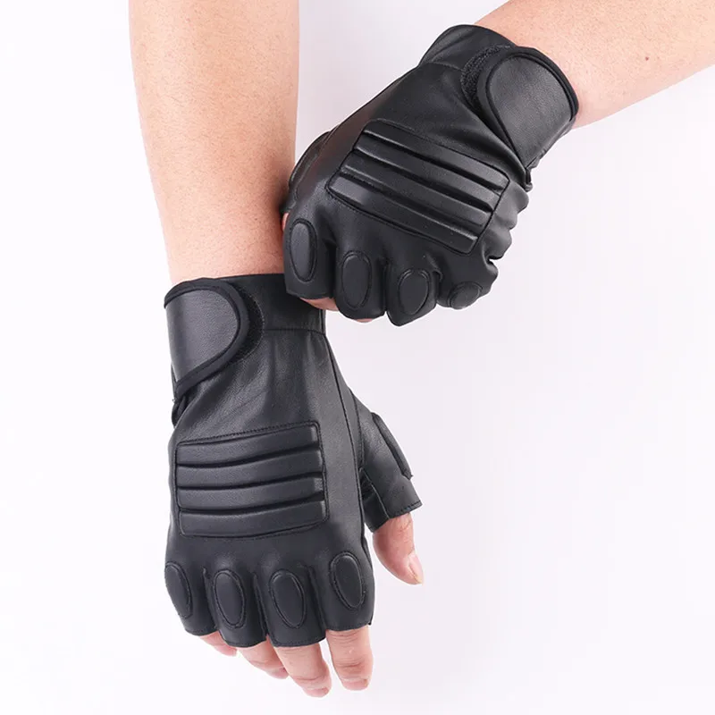 

Перчатки мужские и женские из искусственной кожи, Нескользящие, амортизирующие, для верховой езды, фитнеса, бокса
