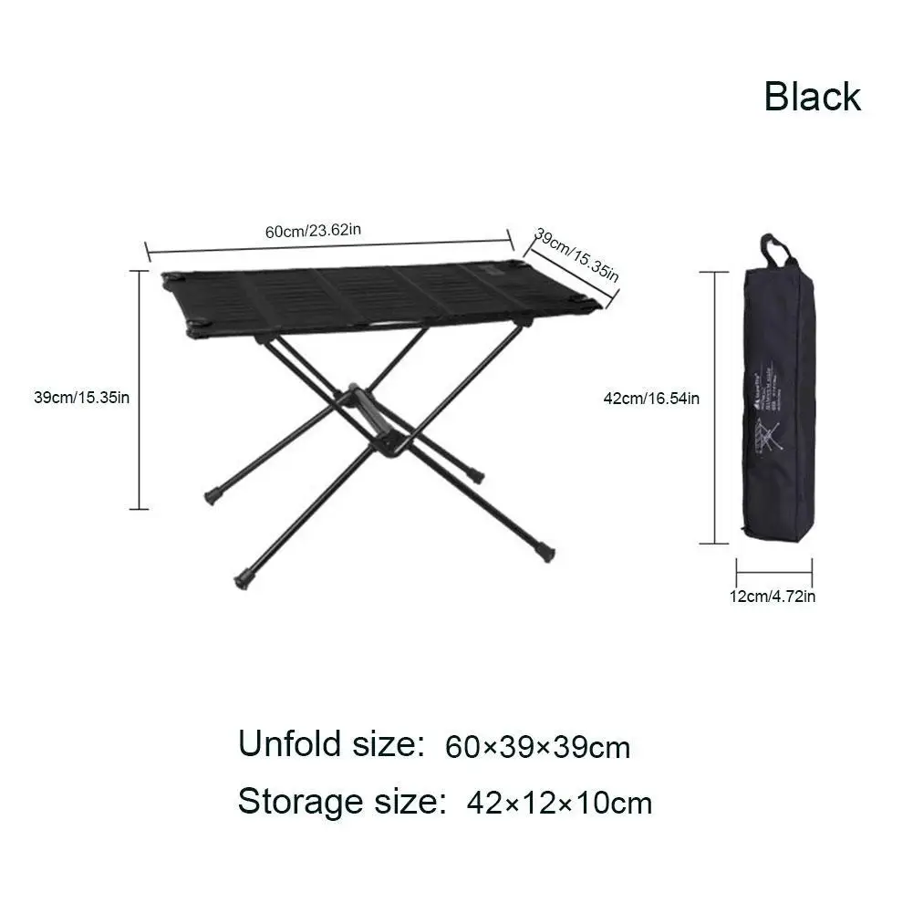 

Portable Foldable Camping Table Aluminum Alloy Outdoor Furniture Dinner Desk for Party BBQ Picnic Ultra Light Computer Tables