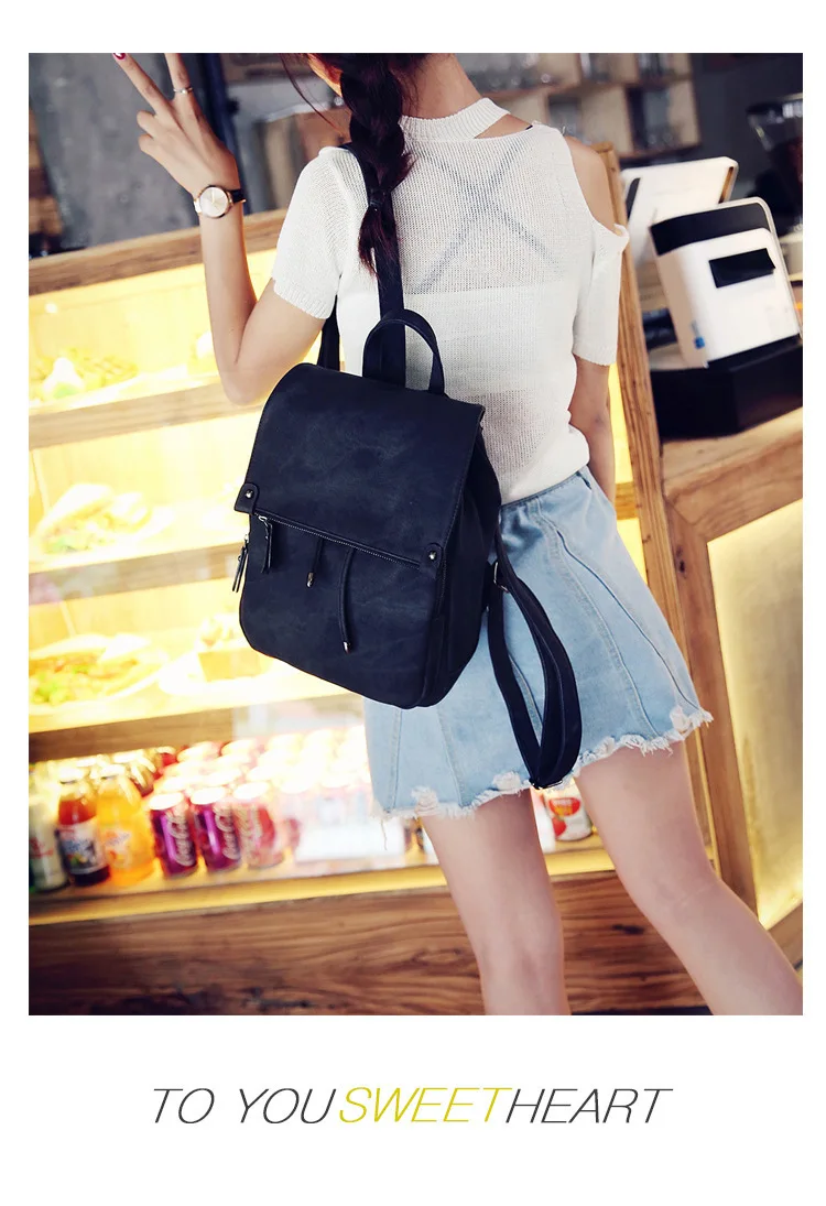 Женский рюкзак из высококачественной искусственной кожи школьные ранцы для