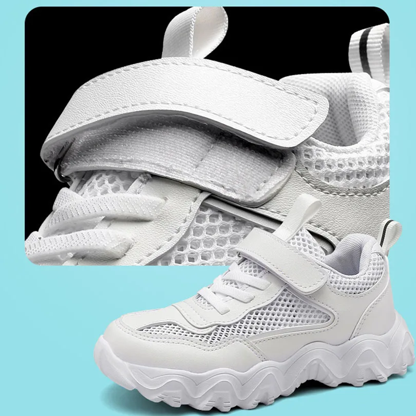 Новинка лета 2020 детская сетчатая обувь дышащая спортивная для мальчиков и