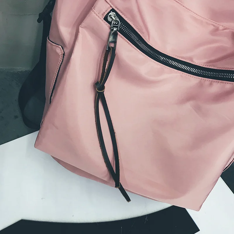 

College Wind High-capacity Canvas Double-shoulder Bag, Woman's Leisure Student's Bag, Small, Fresh Travel Bag