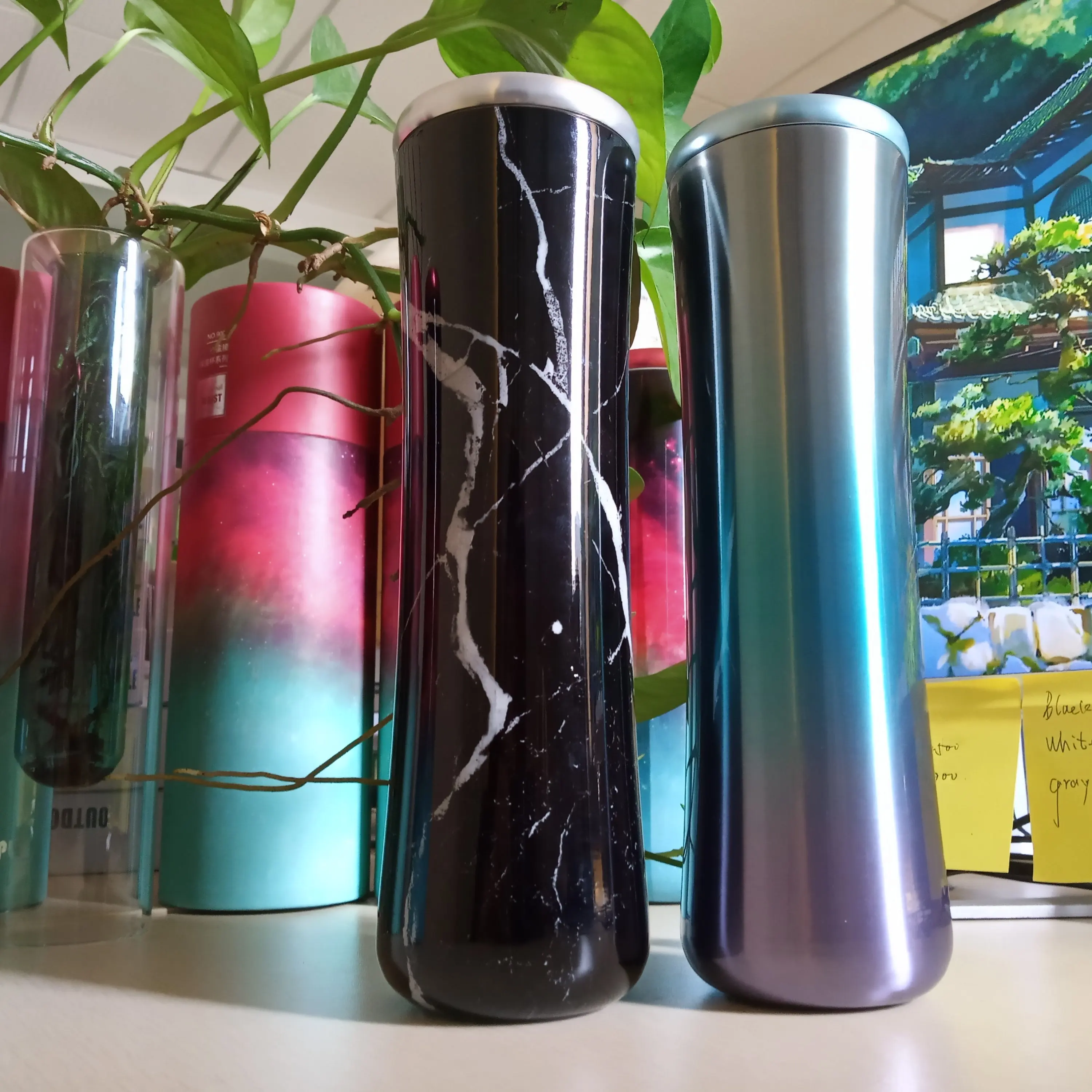 Маленькая грелка талии Мужская бутылка для воды бизнес автомобиль чашка 316