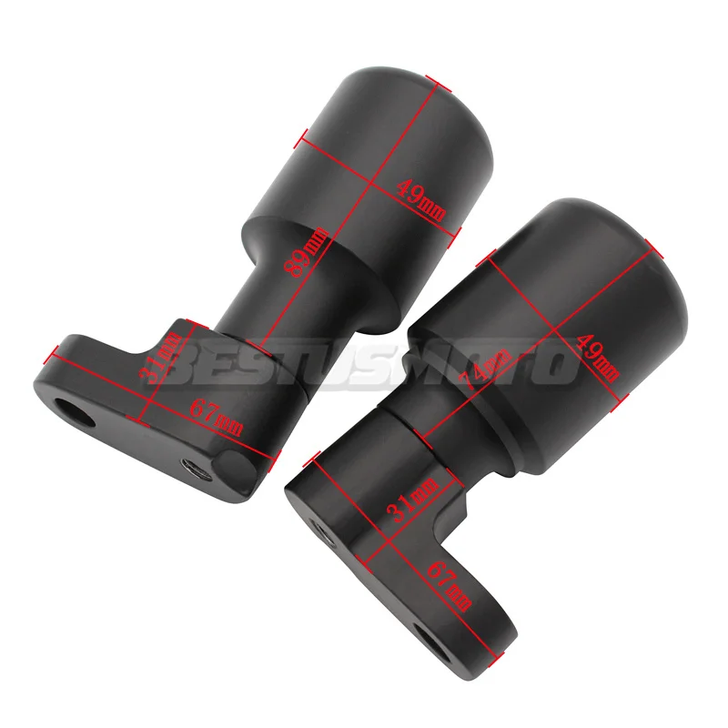 Мотоцикл черный/Карбон без рамки ползунки защита от падения для Honda CBR600RR CBR 600RR 600 RR