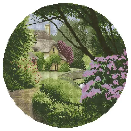 

Yuanfengjing13Cross Stitch Set Chinese DIY Kit Embroidery Needlework Craft Packages Cotton Fabric Floss New Designs Embroidery