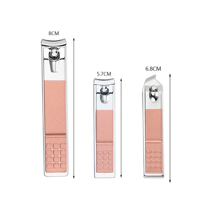 Машинка для стрижки ногтей профессиональный триммер из нержавеющей стали 3 вида