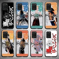 anime tokyo revengers phone case for samsung galaxy s21 plus ultra s20 fe m11 s8 s9 plus s10 5g lite 2020