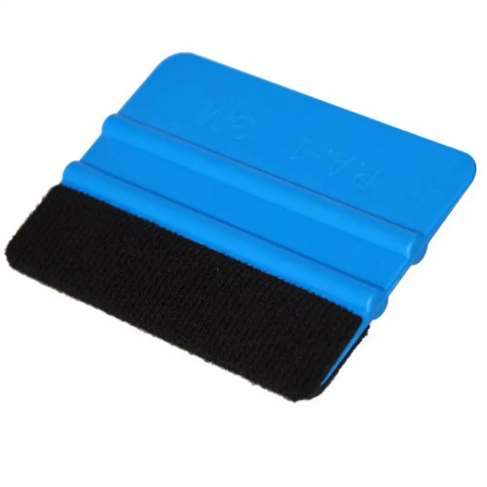 

Film Tool Scraper Car Square Scraper With Flannel Scraper Body Color Change Film Scraper Gadget