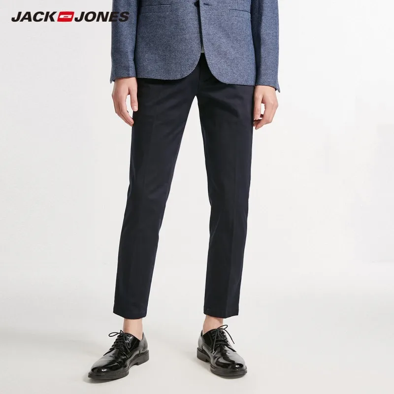 JackJones мужские Базовые деловые повседневные брюки 218414523|Узкие брюки| |