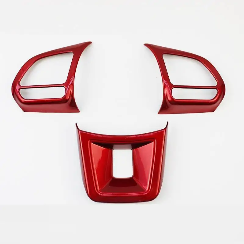 Автомобильная хромированная автомобильная Кнопка рулевого колеса аксессуары