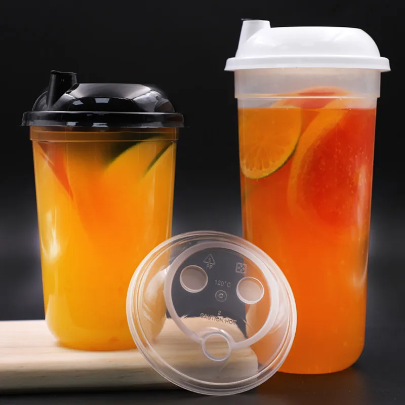 50 шт. одноразовые пластиковые чашки для холодных и горячих напитков 400 мл 500 700 |