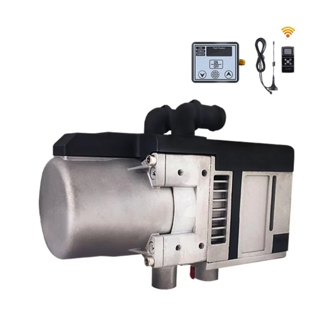 

12V 5KW Diesel Gasoline Dual Mode Air Heater Kit Diesel Universal Water Heater With Remote Control LCD Monitor for Motor Trucks