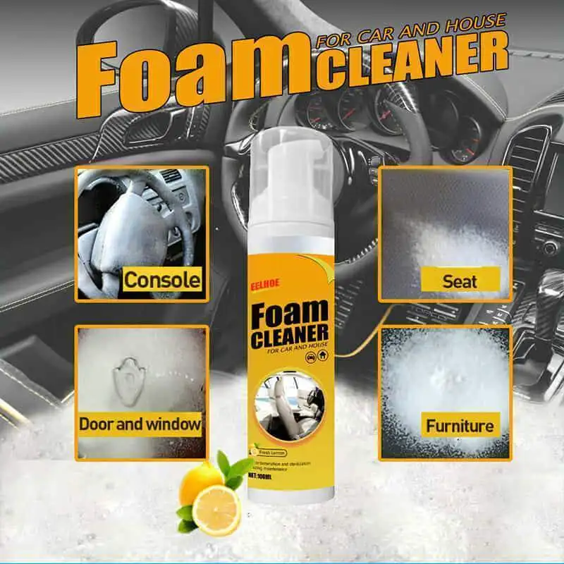 100ml Home Cleaning Foam Cleaner Spray Multi-purpose Anti-aging Tools For Car Interiors Or Appliance Dropshipping - купить по