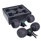 Сменный мотор-ступица 105BP 60 (KV), аксессуары для скейтборда, для развлечений на открытом воздухе (мотор-ступица * 2 + Переднее колесо * 2 + грузовики * 2)