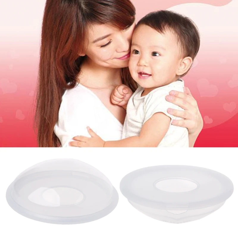 

Reusable Portable Breast Feeding Collector Prevent Leakage Milk Breast Pump 40JC