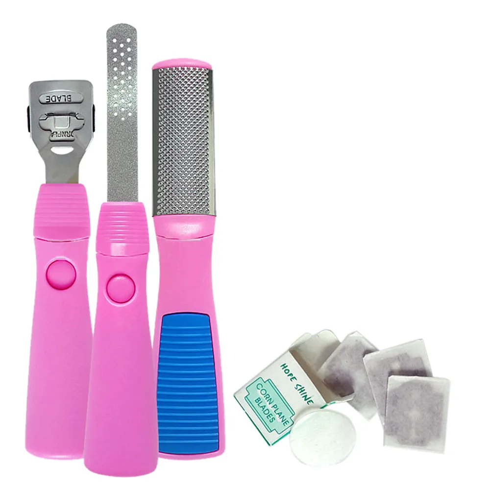 Тройной строгальный нож для мозоли средство удаления ороговелости бритва ног