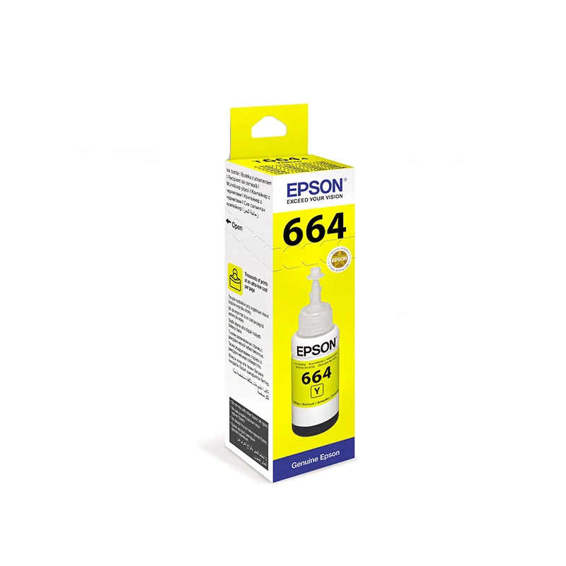 Картридж Epson T6644 C13T66444A Желтый (для L132/L222/L366/L486) | Компьютеры и офис