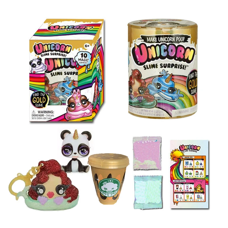 

A new surprise doll, the Slim unicorn, shakes Poopsie Slime blind box toy