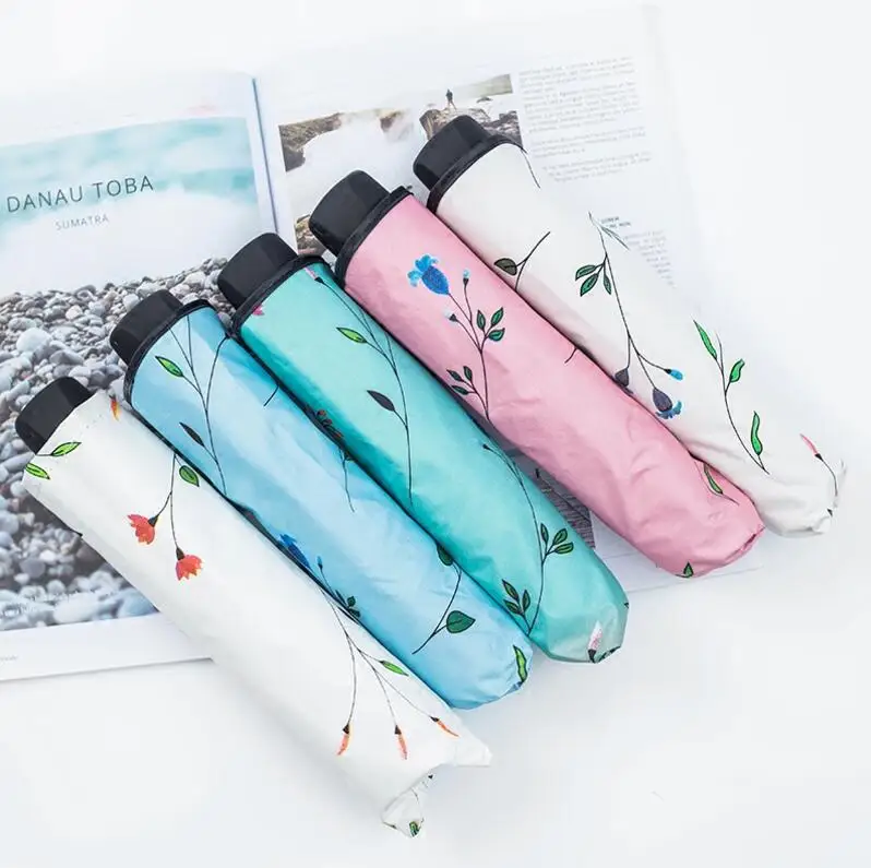 Новинка весенний брендовый пляжный зонтик УФ Ewha 6 цветов складной зонт от солнца