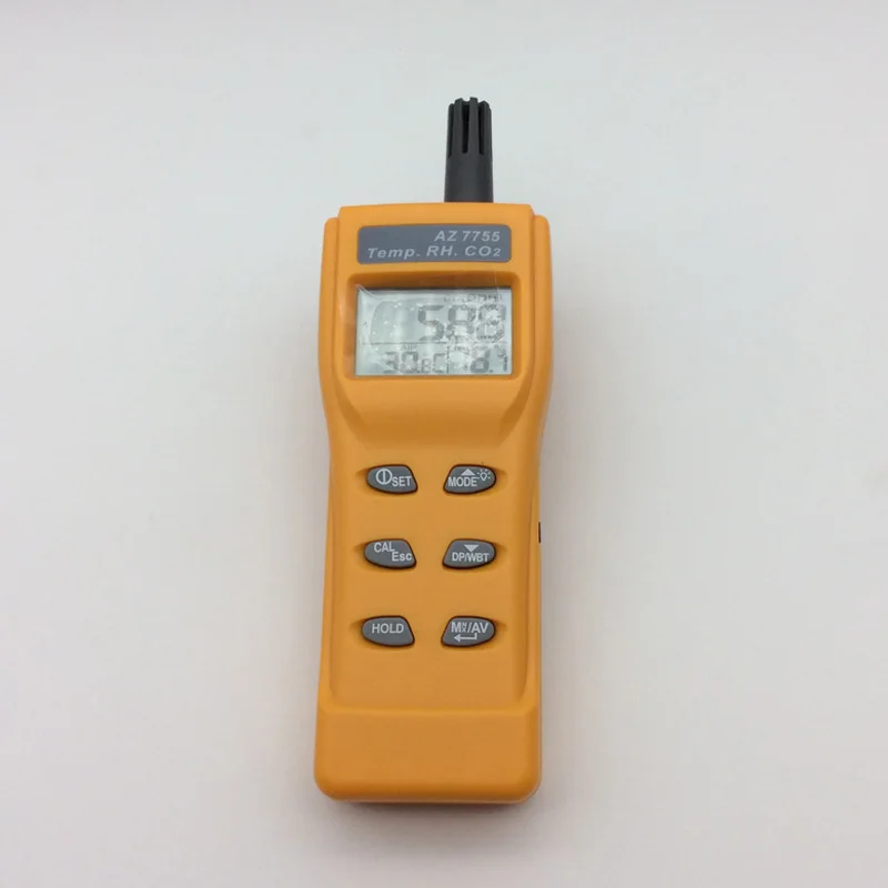 

AZ7752 Carbon Dioxide Gas Monitor NDIR CO2 Sensor Alarm Detector with Temperature Measurement