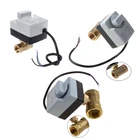 Электрический привод 652F AC220V DN15 DN20 DN25, 2 канала, 3 провода, с ручным переключателем