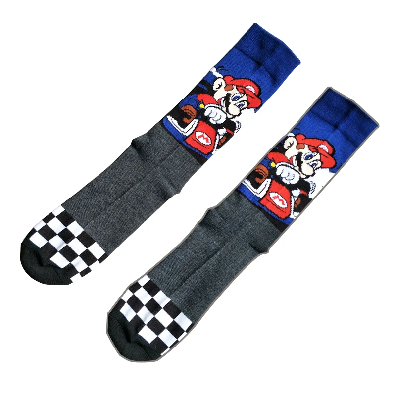 12 пар носков для игры Супер Марио уличные комиксы косплея женские и мужские носки