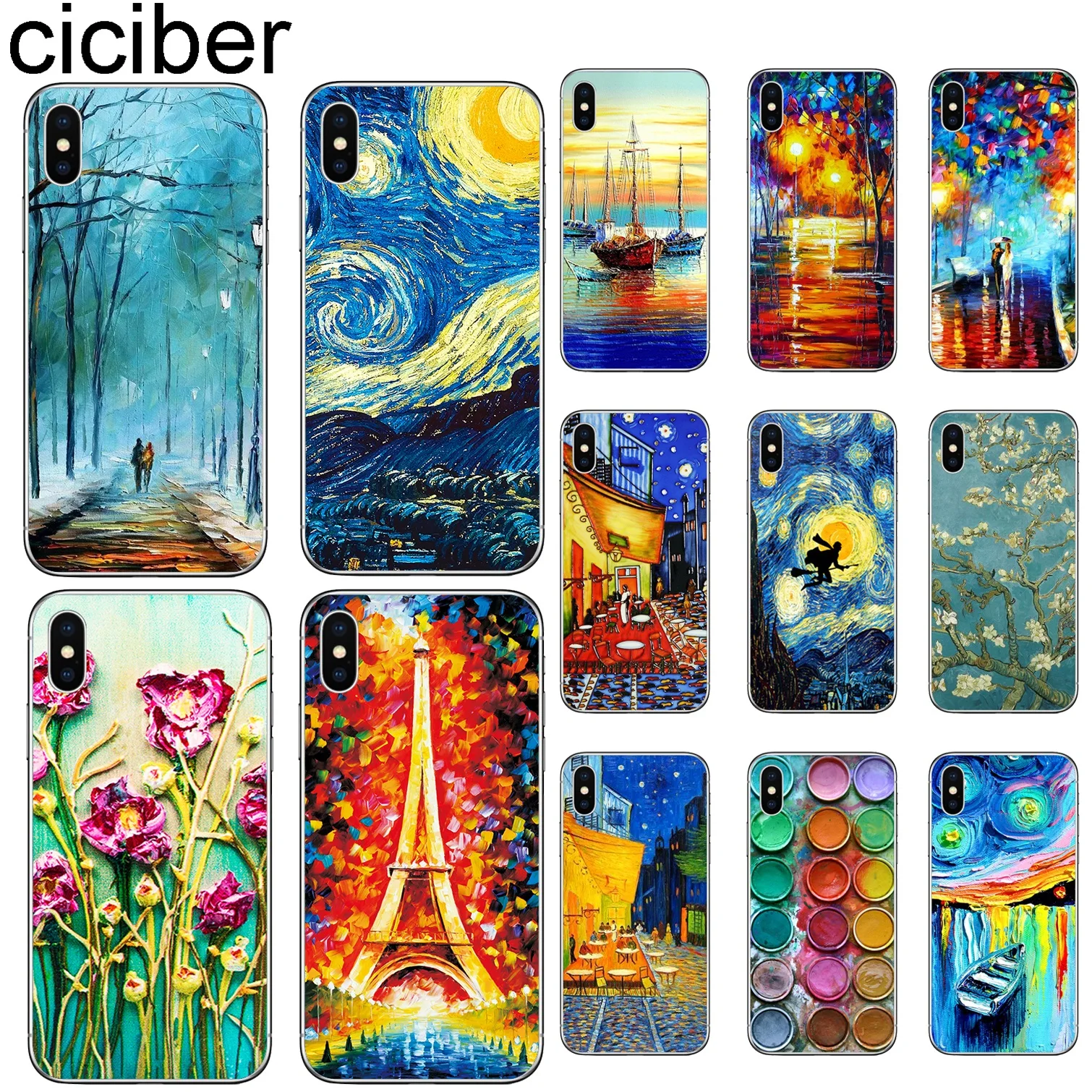 Ciciber для Iphone 7 8 6 6S Plus X XR XS MAX 5S SE мягкий силиконовый чехол iphone 11 Pro Max чехлы телефонов