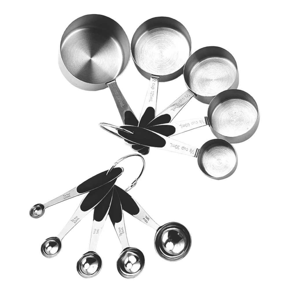 

1 Set Stainless Steel Powder Coffee Beans Spoon Powder Measuring Cups Spoons