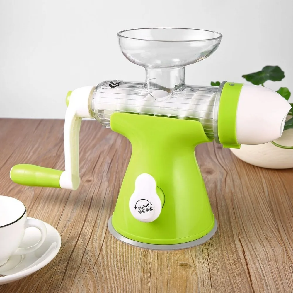 Manual Hand Crank Health Juicer Maker Slow Grinding for Home &amp Office Fruits Vegetables Juice Extractor |