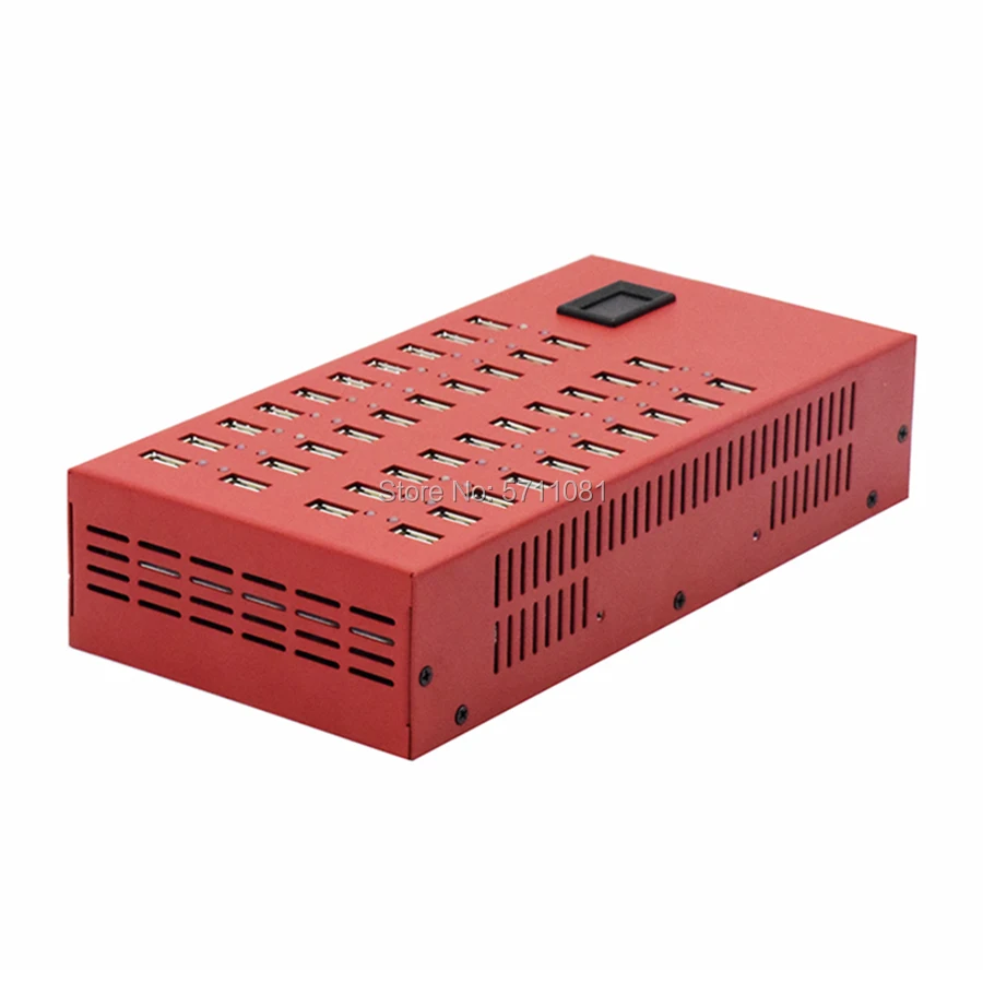 

USB Charging Station Dock 40 Ports 300W USB Power Bank Wall Charger for Tablets Smart Phones MEANWELL Power Supply