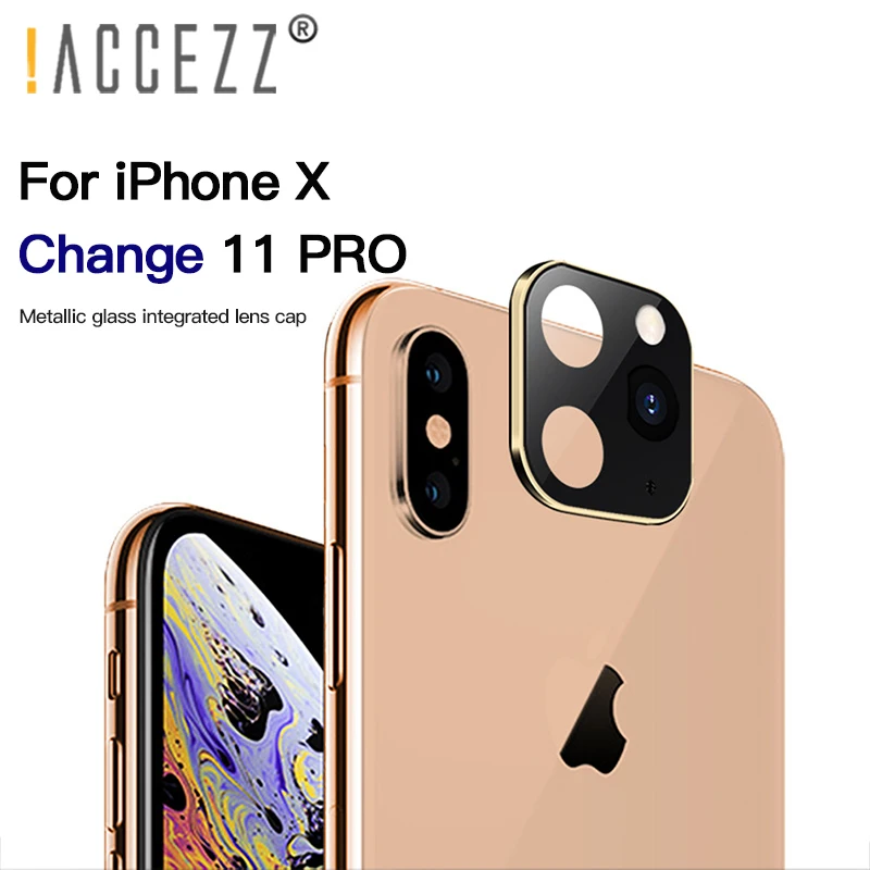 ! ACCEZZ объектив камеры для iphone X XS MAX чехол объектива закаленное стекло наклейка