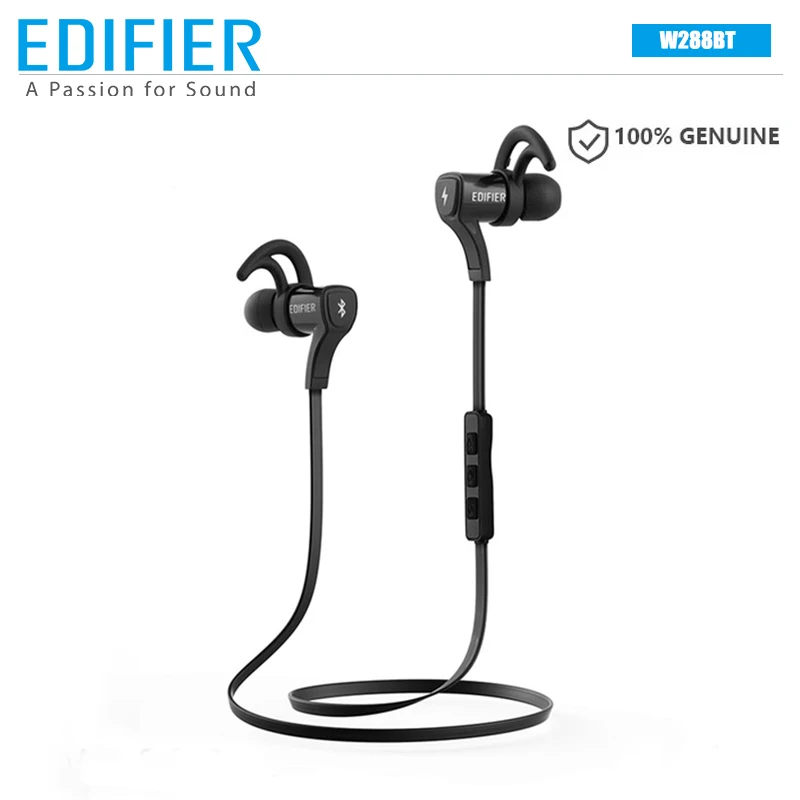 EDIFIER W288BT Bluetooth 4 0 наушники спортивные наушники-вкладыши водонепроницаемые