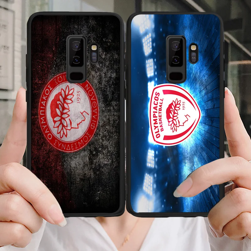 Чехол для телефона Arabi чехол Samsung Galaxy S10 S8 S9 Edge DIY черный мягкий TPU Olympiakos FC A9 C10 C9 J7 Max Note9 S6 S7 S10E|Чехлы-накладки| |