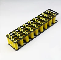 masterfire 350pcslot 418 21700 battery holder bracket cell safety anti vibration black plastic brackets for 21700 batteries