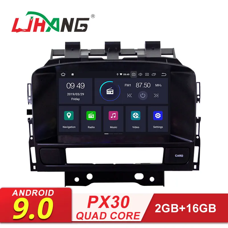 LJHANG Android 9,0 Автомобильный мультимедийный плеер для Opel Astra J Buick Verano Vauxhall wifi gps навигация 2 Din автомагнитола стерео Авто