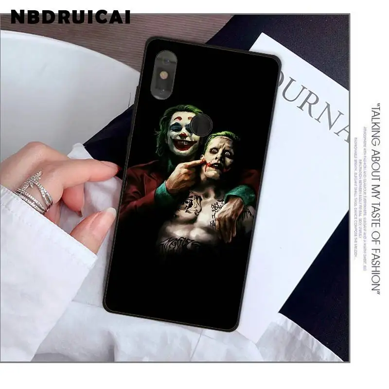 NBDRUICAI Joker фильм 2019 высокое качество телефонный чехол для Xiaomi 8 9 se 5X Redmi 6pro 6A 4X 7 5plus note