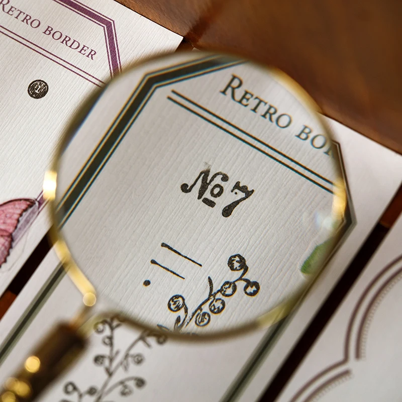 

6pcs/LOT jiang Ye's Poems series simple retro frame message paper memo pad