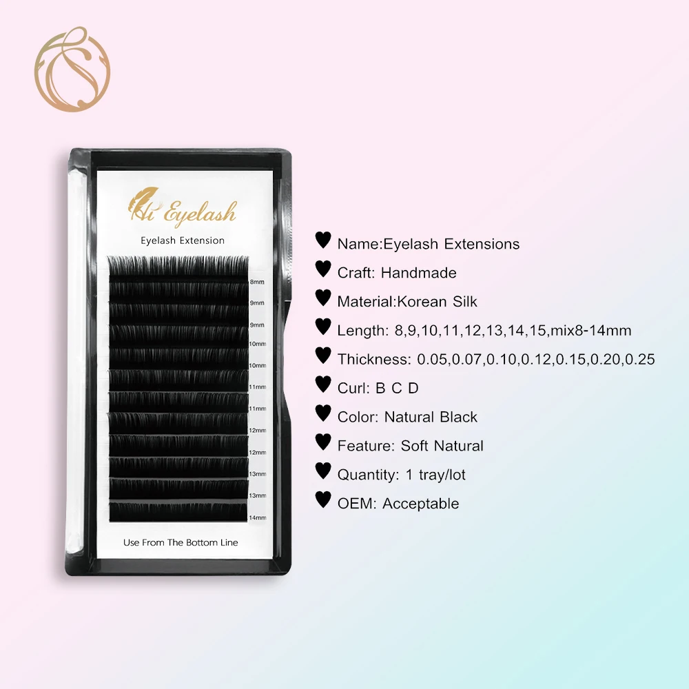 Накладные ресницы для наращивания 8 14 мм 12 рядов в упаковке|Накладные ресницы| |