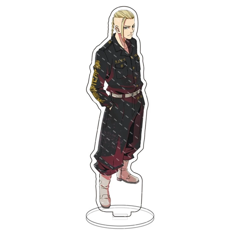 Anime Tokyo Revengers Acrylic Figure Stand Manjiro Ken Takemichi Hinata Atsushi Kimono Cosplay Model Plate Desk Decor Fans Gift |