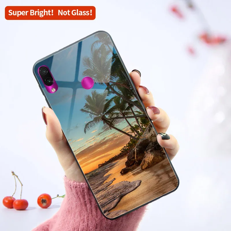 Глянцевый чехол для Xiaomi Redmi Примечание 8 7 6 5 5A Pro 8A 7A Plus 6A Мрамор Fundas крышка| |