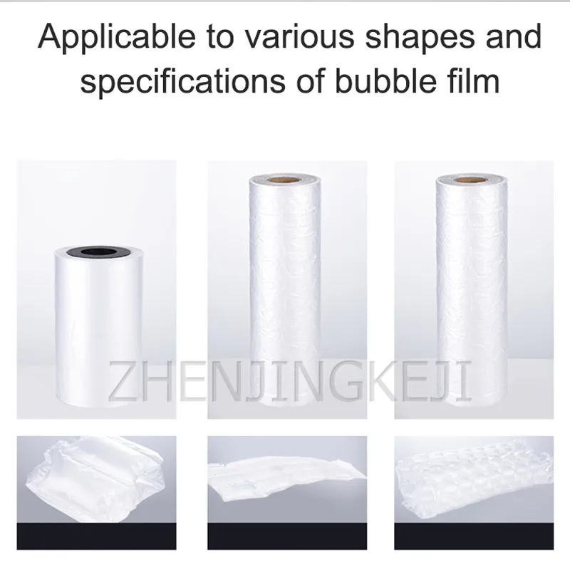 

Buffer Air Cushion Machine Automatic Sealing Machine Bubble Wrapper Inflator Gourd Film Packaging Tools 220V Bubble Wrap