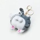 1 шт. милый плюшевый брелок, забавная корги, кот, ягодицы, набивные животные, заполненные стежками, мягкие игрушки, украшение для сумки, подвеска, игрушки для девочек