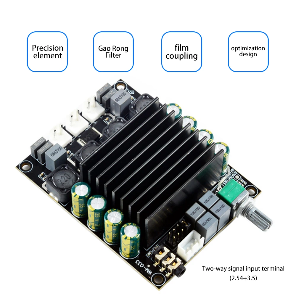 Цифровой усилитель аудиоплата TDA7498 Power Audio Amp 2 0 усилители класса D