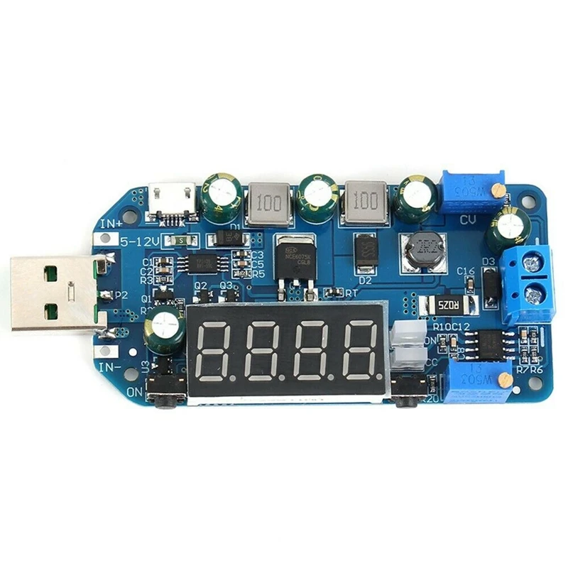 15 Вт Регулируемый Dc-Dc Cc Cv Usb 5V до 3 V 9V 12V 24V 30V повышающий/вниз Модуль питания