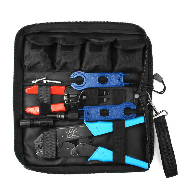 Фотовальтаические солнечные Обжимные Плоскогубцы гаечный ключ инструмент