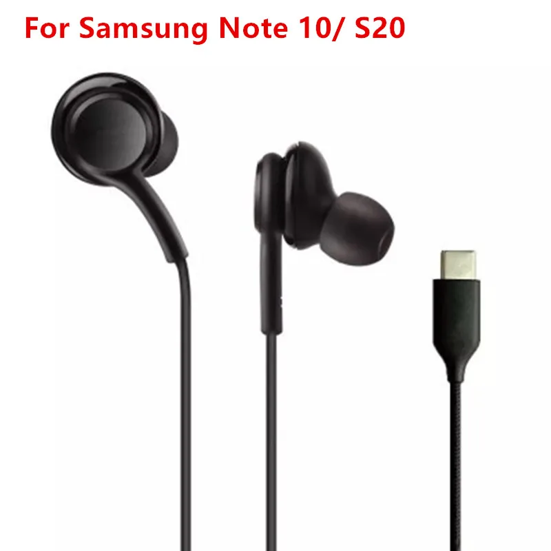 Наушники-вкладыши note10 eraphone USB TYPE-C цифровые Hi-Fi наушники с микрофоном для Samsung Galaxy