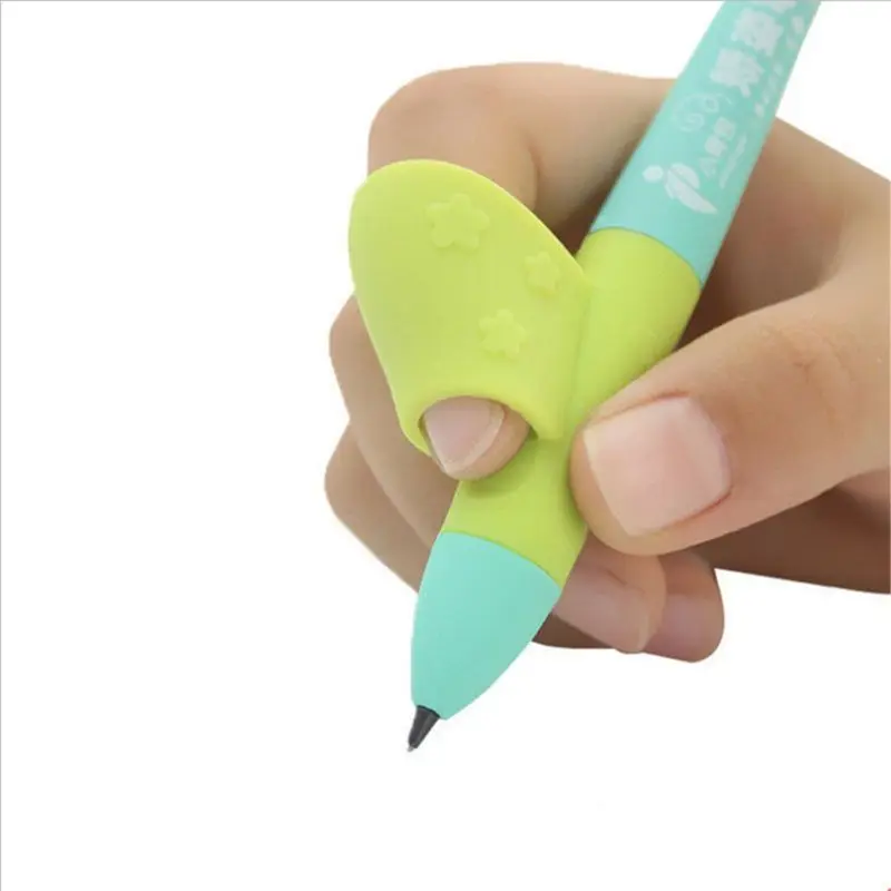 

6pcs Writing Corrector Pen Grip Montessori Toys for Children Kids Learning Holding Device Correcting Pen Holder Postures