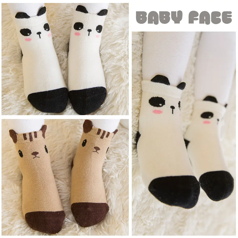 1 пара детские Нескользящие носки с резиновой подошвой|Носки| |