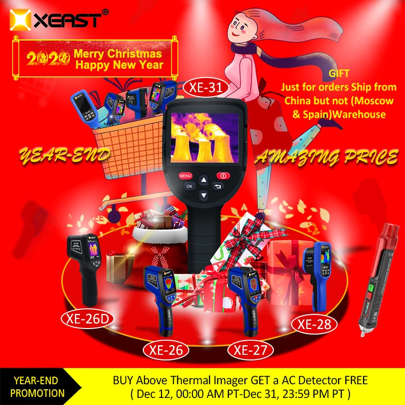 XEAST, Новое поступление, XE-26& XE-27, серия, 2,4 дюймов, цветной экран, ручной, тепловизор, камера, изображение, поставляется с внешней влажностью