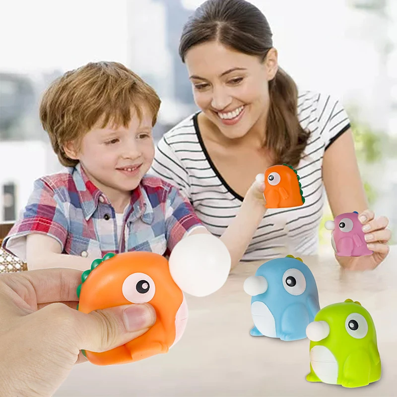 

Сжимаемая мультяшная игрушка-динозавр, сжимаемая пузырьковая игрушка для снятия давления, модная детская игрушка-антистресс, рождественск...