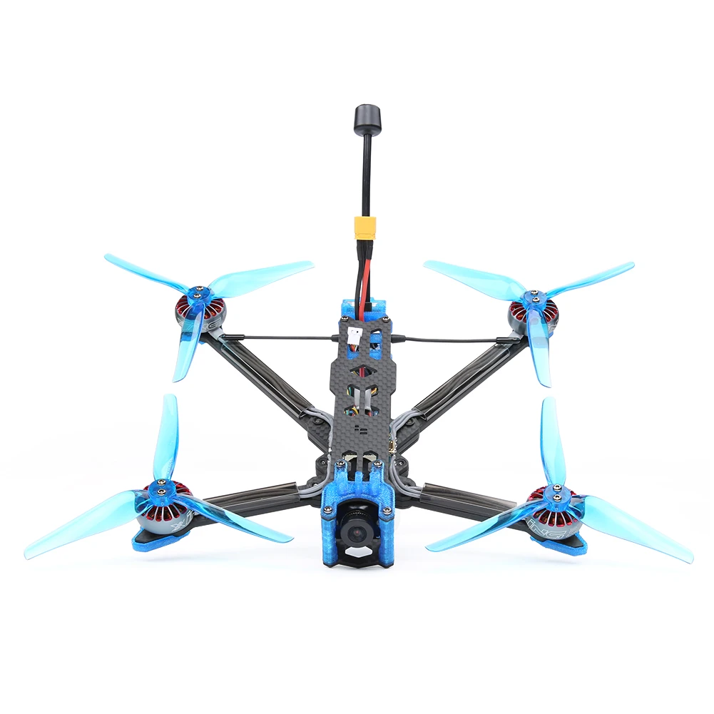 

IFlight Chimera5 DC 219 мм 5-дюймовый LR аналоговый BNF с sucex-E mini F7 35A Stack/RaceCam R1 Mini Cam/XING 2005 2550KV мотор для FPV